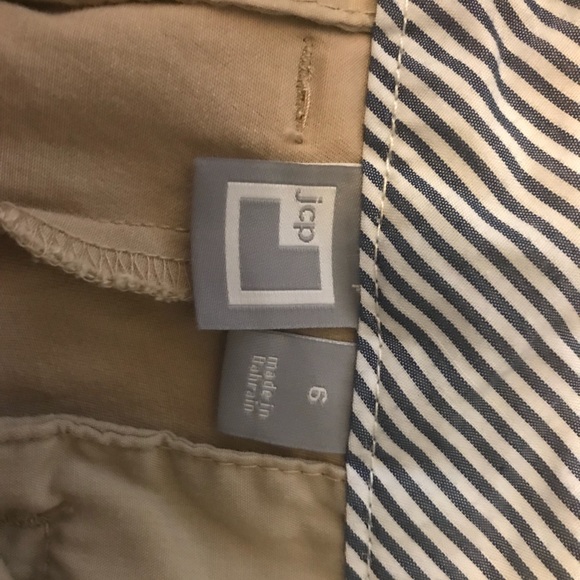 JCP khaki skinny pants - Picture 2 of 2